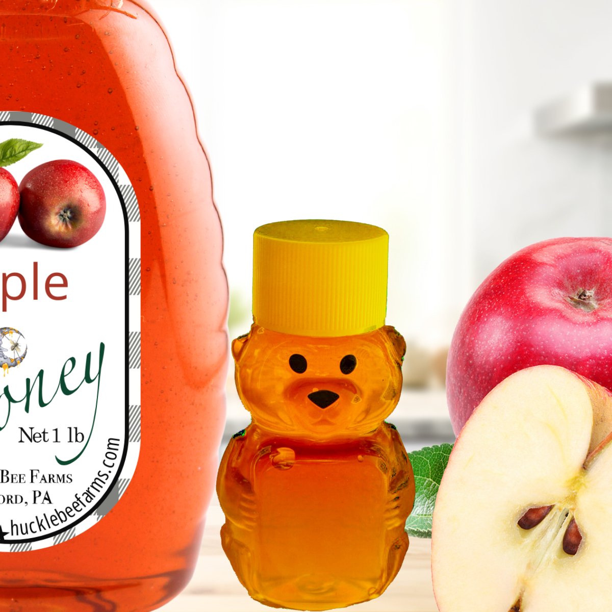 All Fall Favorite Apple Infused Honey