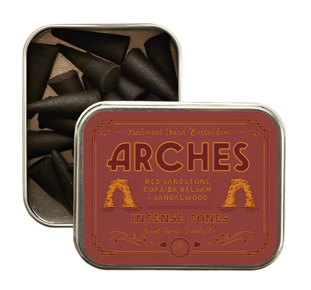 Good &amp; Well Supply Co Incense Arches National Park Incense