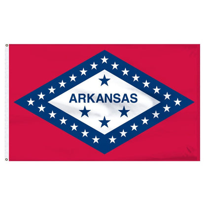 Flags Unlimited USA Nylon State Flags Arkansas