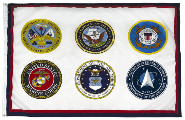 Flags Unlimited Military Flags 2X3&