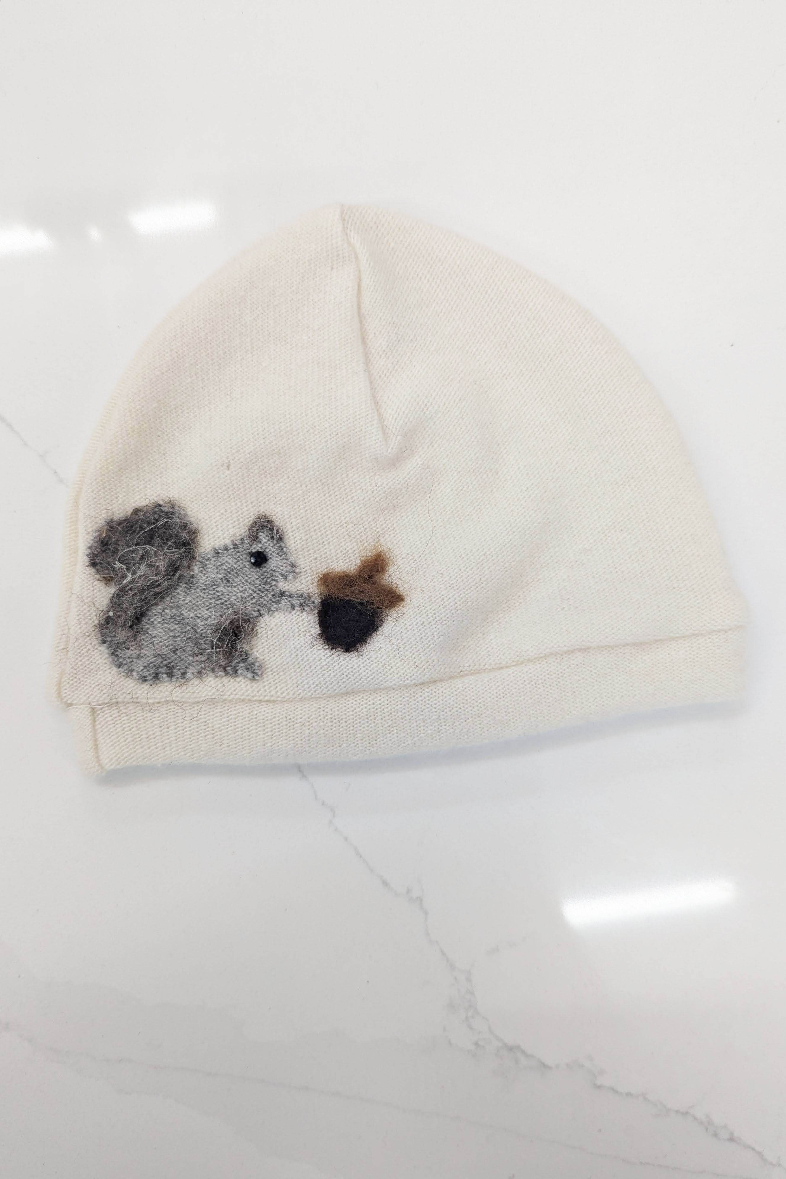Squirrel Cashmere Hat - My American Goods