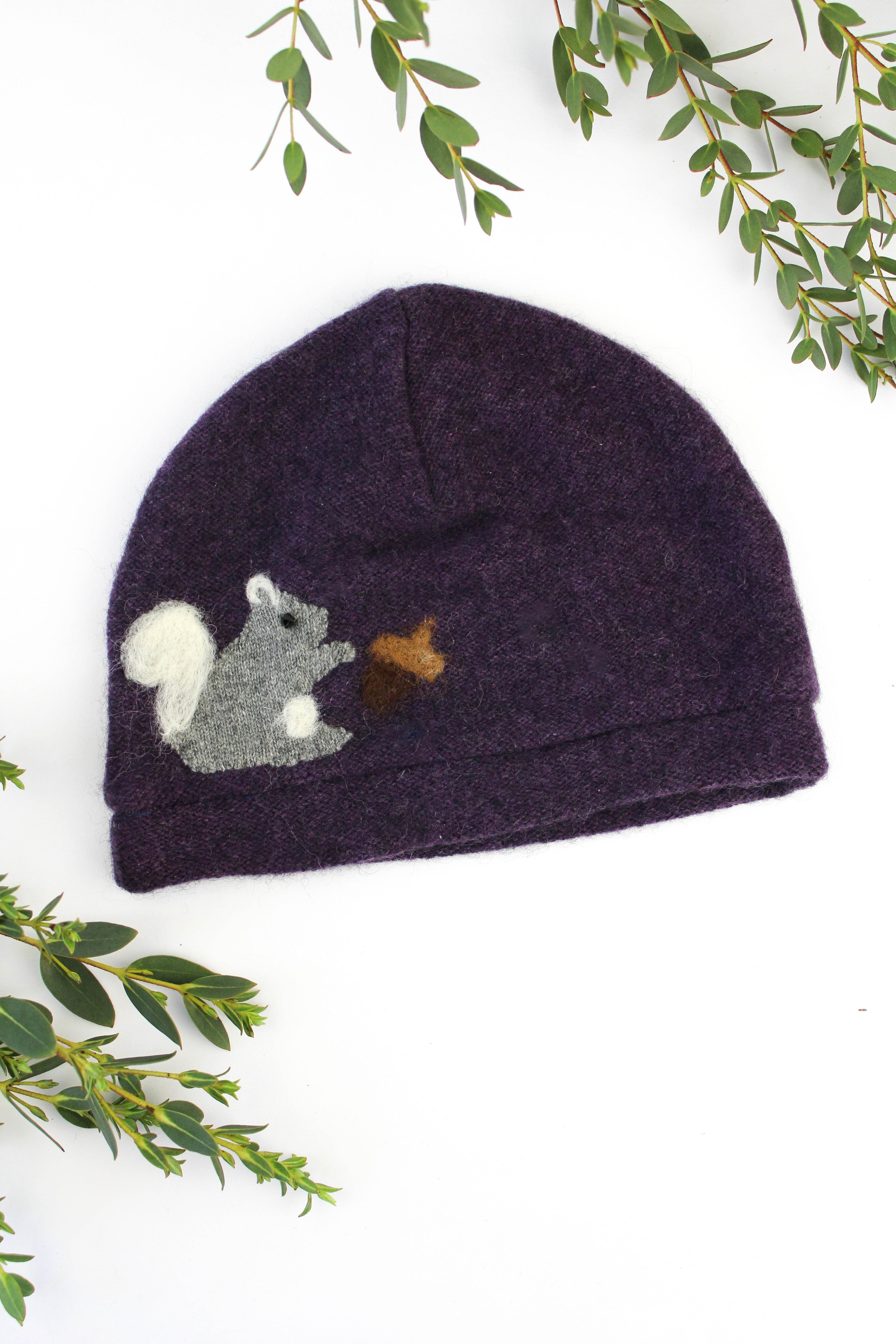 Squirrel Cashmere Hat - My American Goods
