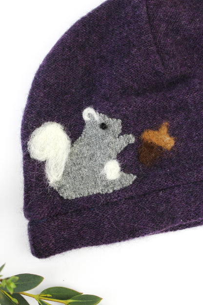 Squirrel Cashmere Hat - My American Goods