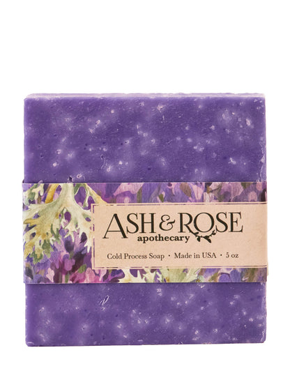 Lavender Oak Moss Soap Scrub Bar - My American Goods