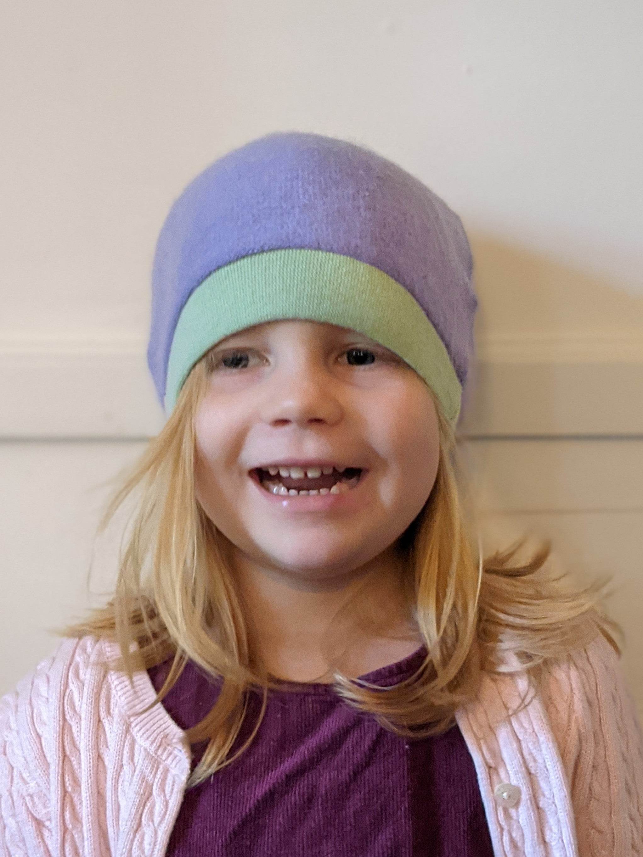 Cashmere Combo Hat - Child - My American Goods