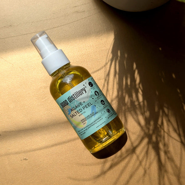 Agave + Salted Peel Botanical Body Oil - My American Goods