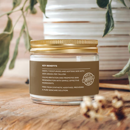 Whipped Grass-Fed Tallow Balm with Vanilla Bean