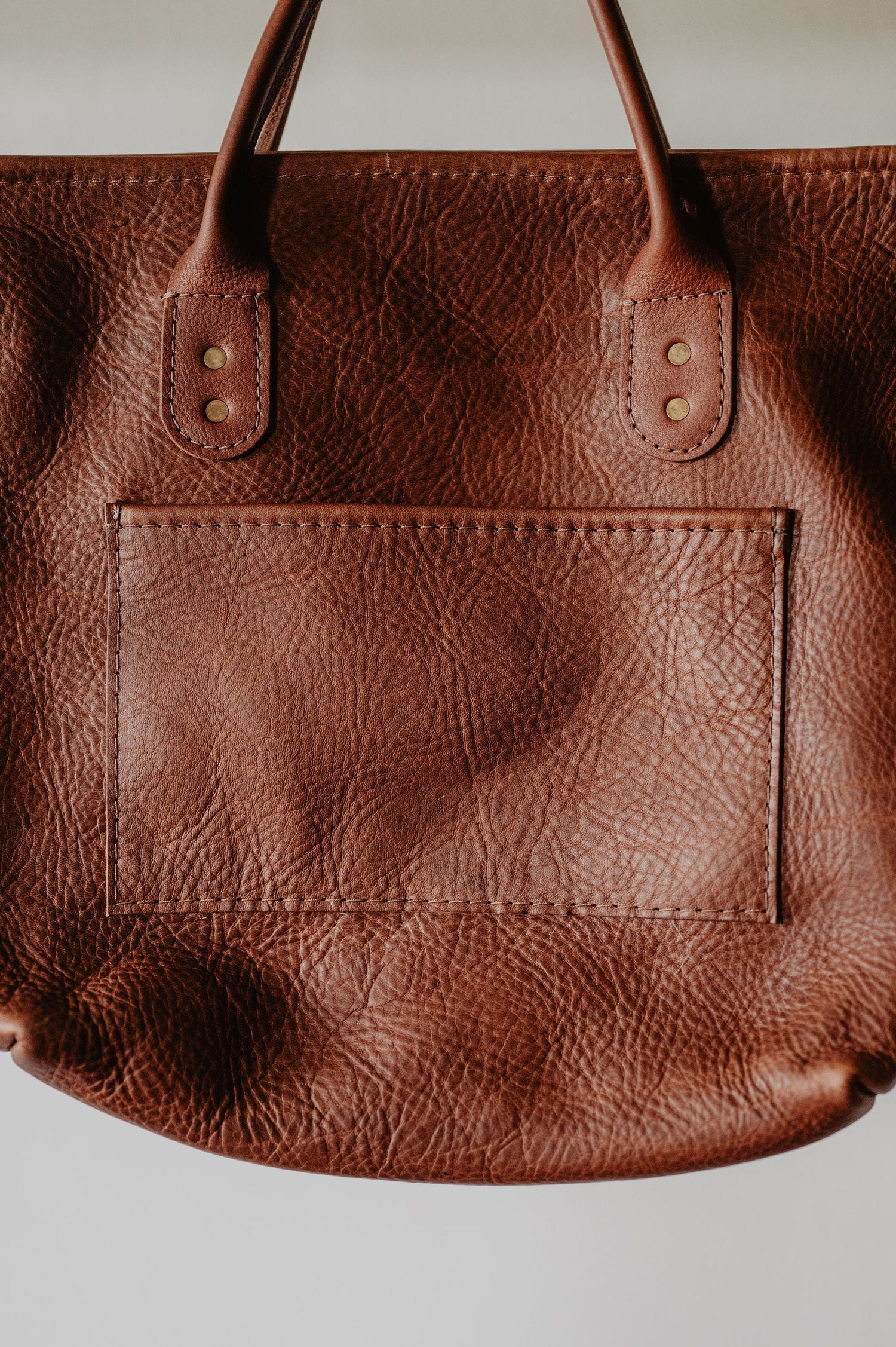 The Local Branch Leather Caravan Bag Weekender - USA Made