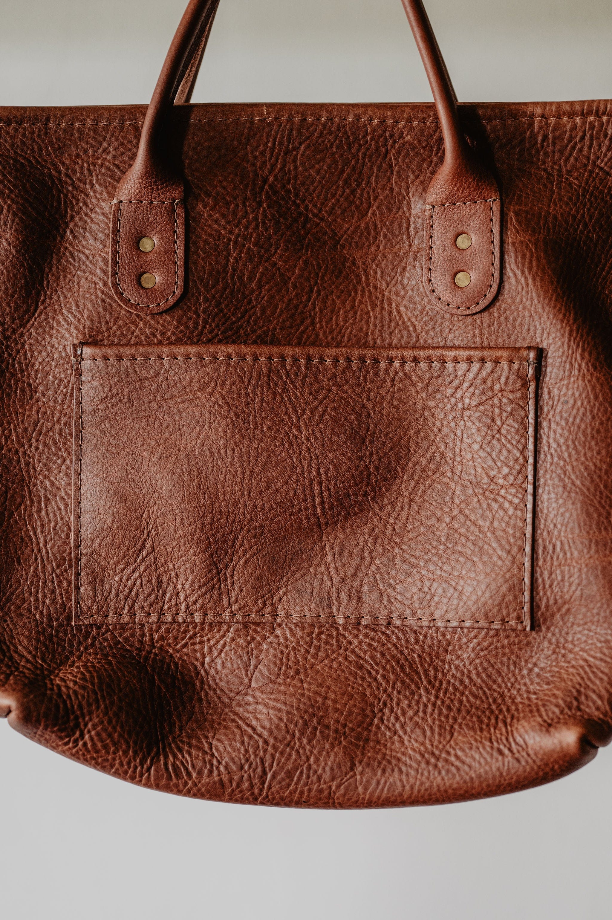 The Local Branch Leather Caravan Bag Weekender - USA Made