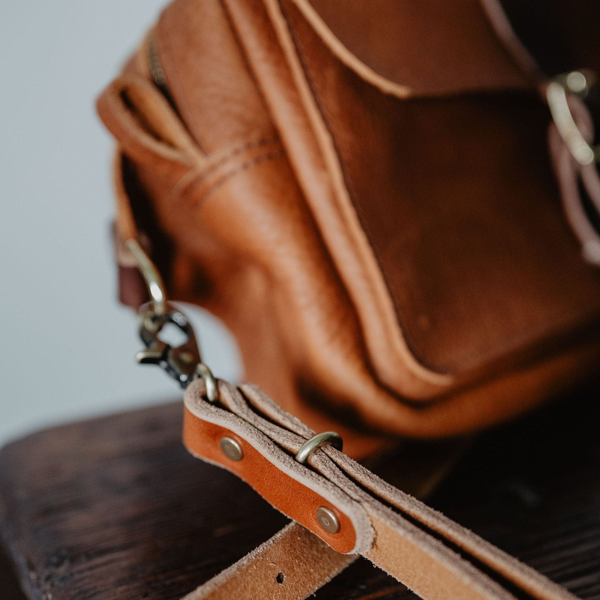 The Local Branch Leather Vagabond Sling Pack - USA Made