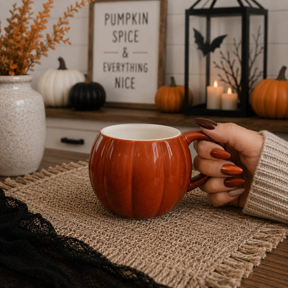 Gia Roma Coffee Mug Pumpkin Mug
