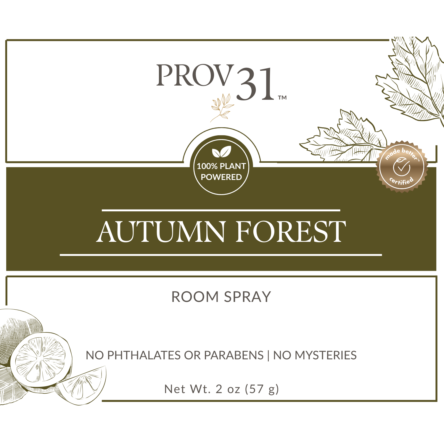 Room Spray: Autumn Forest - My American Goods
