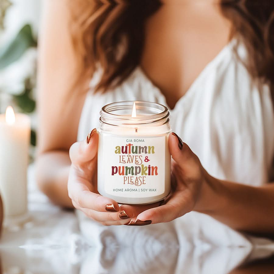 Gia Roma Candle Toasted Pumpkin Candle