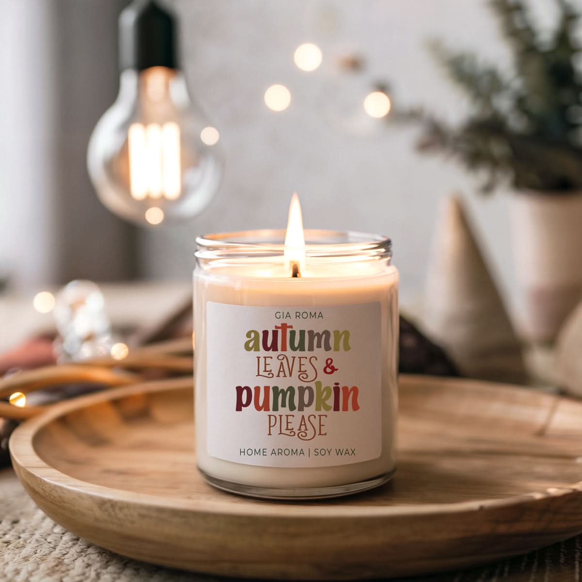 Gia Roma Candle Toasted Pumpkin Candle