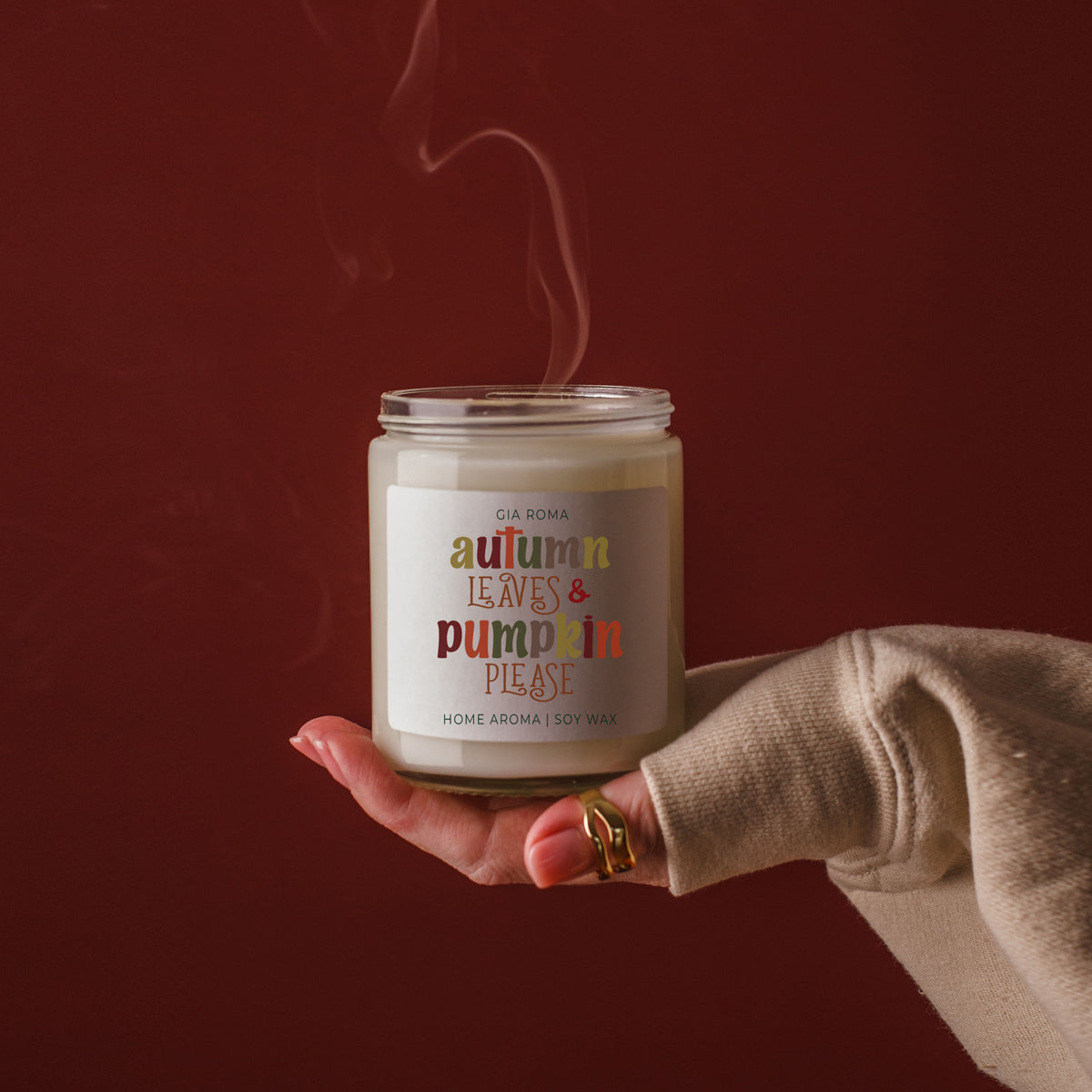 Toasted Pumpkin Candle - My American Goods
