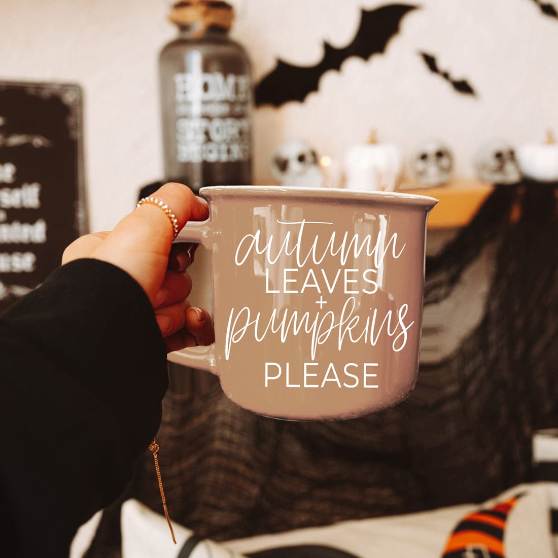 Gia Roma Coffee Mug Autumn Leaves Mug