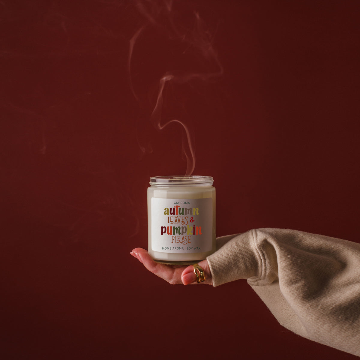 Toasted Pumpkin Candle - My American Goods