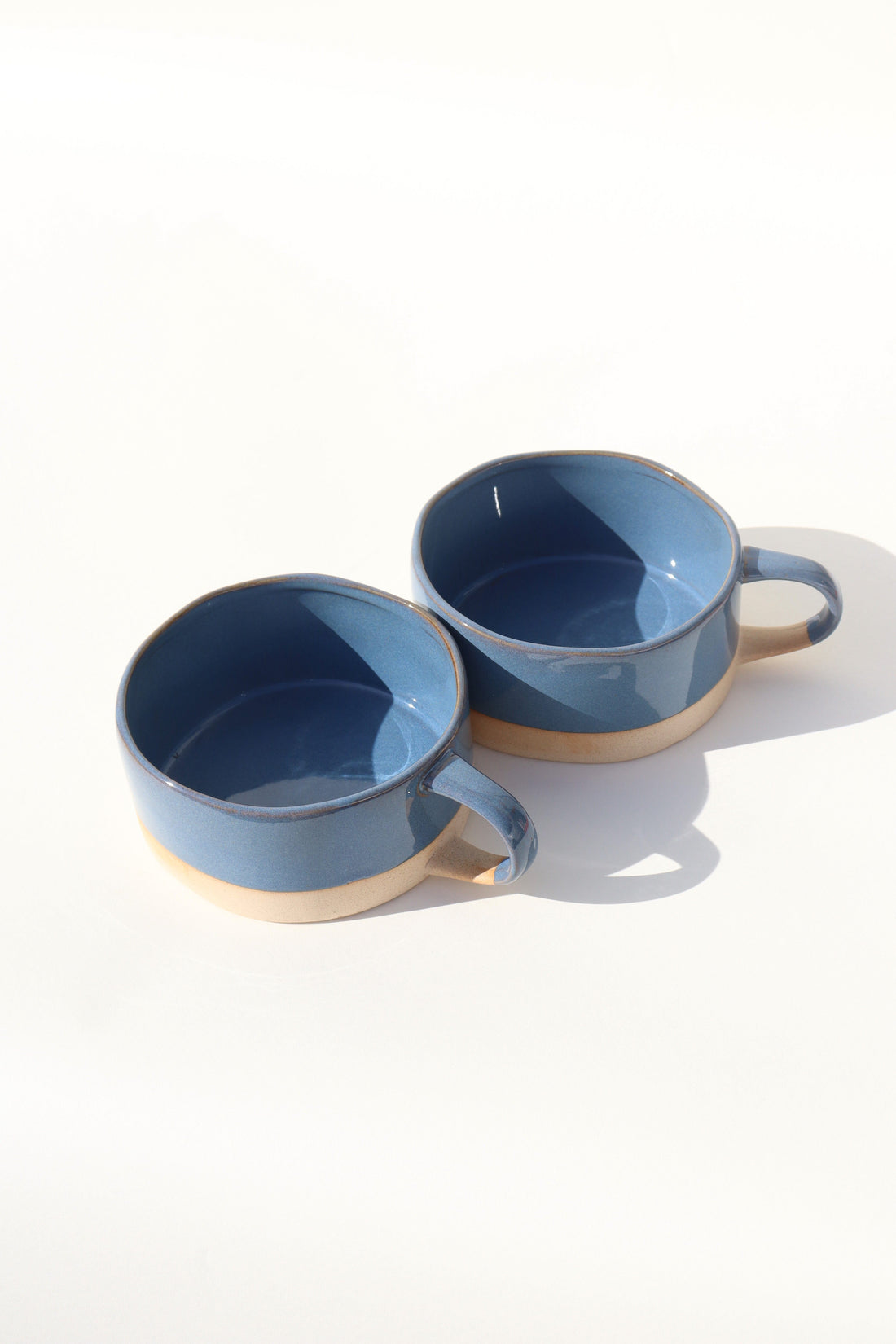 Glazed Garage Ceramics Bowl Avalon Soup Bowl | Deep Sea (Set of 2)