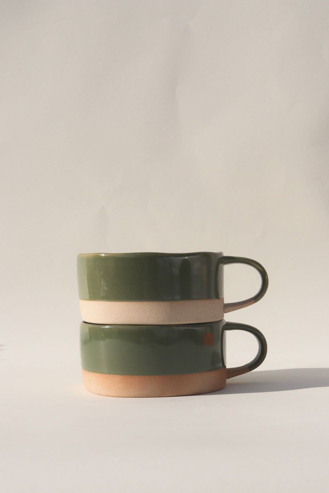 Glazed Garage Ceramics Bowl Avalon Soup Bowl | Moss (Set of 2)