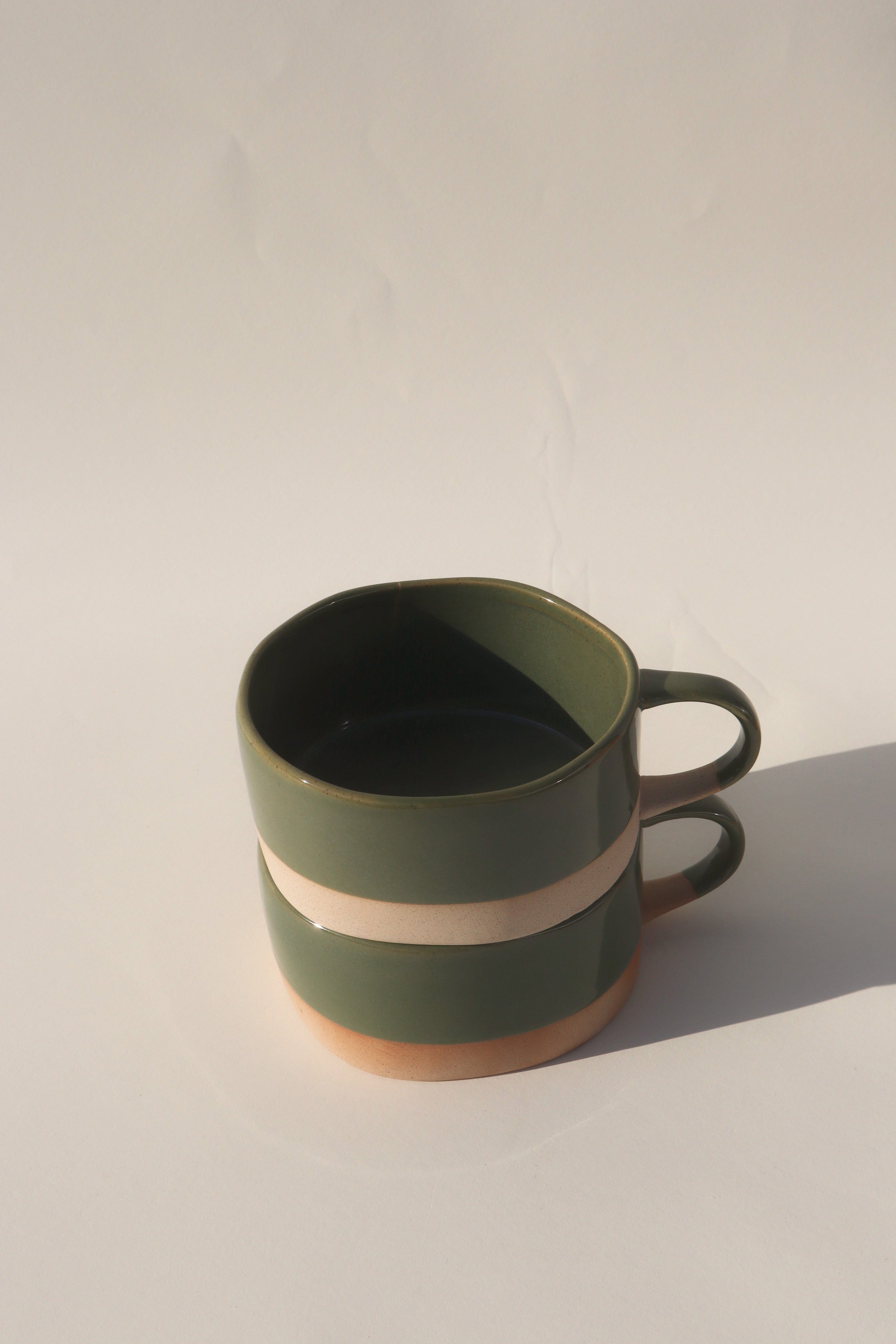 Glazed Garage Ceramics Bowl Avalon Soup Bowl | Moss (Set of 2)