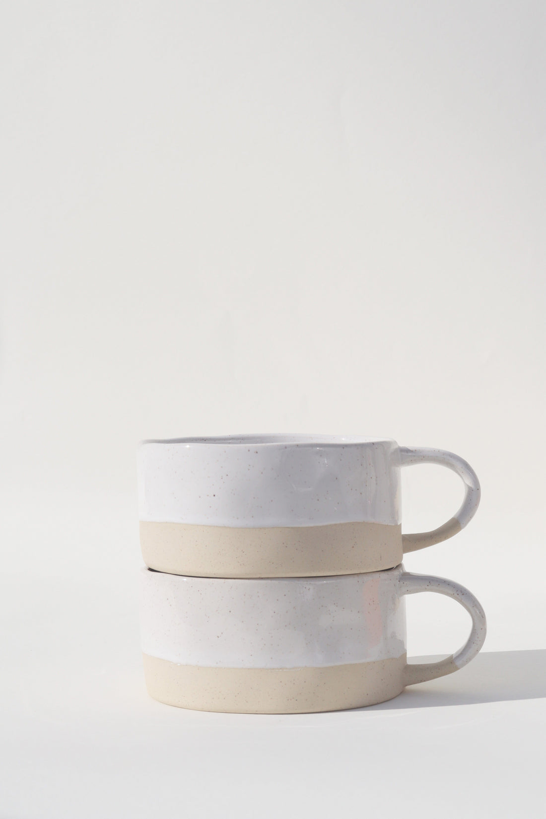 Avalon Soup Bowl | White Speckle (Set of 2)