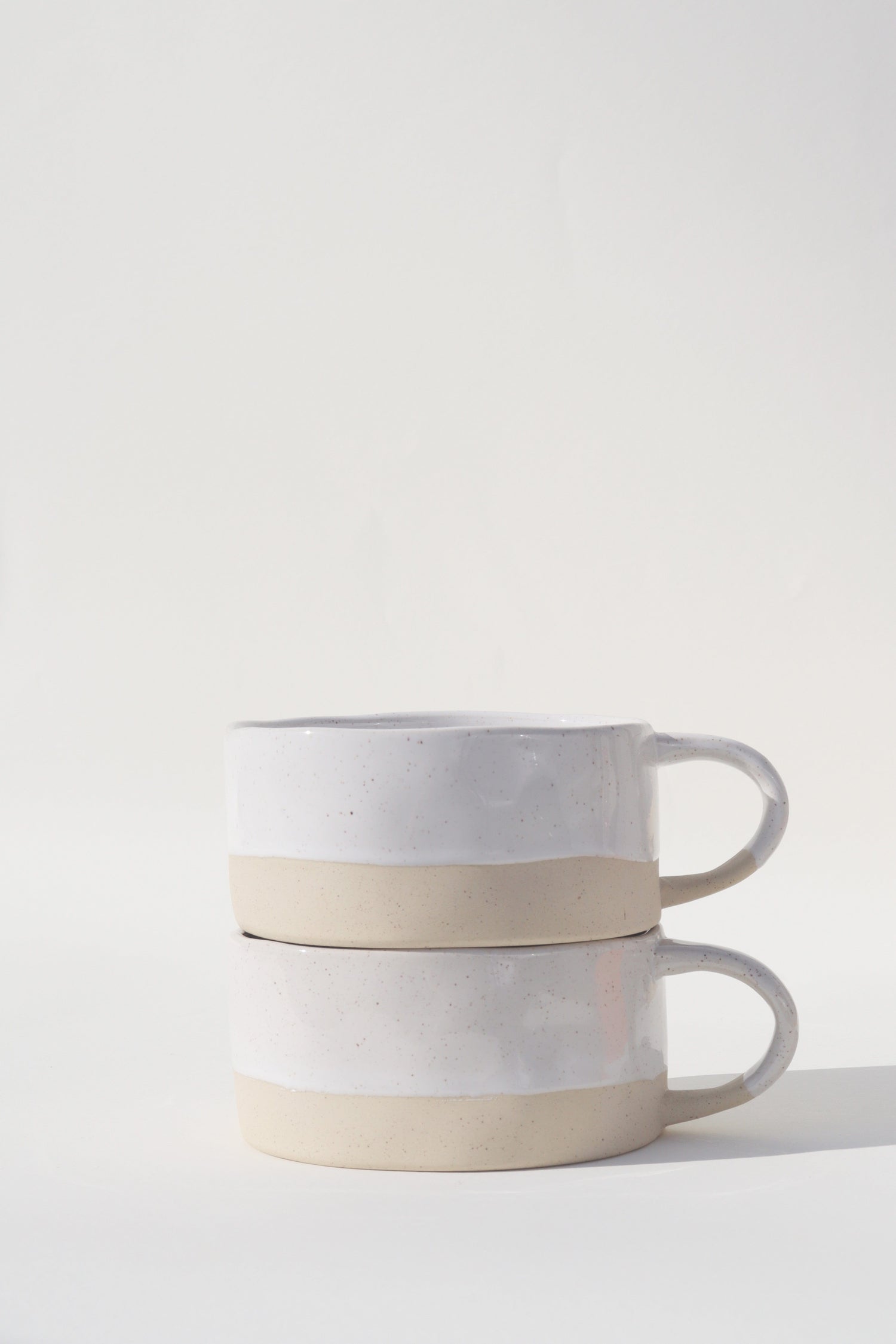 Glazed Garage Ceramics Bowl Avalon Soup Bowl | White Speckle (Set of 2)