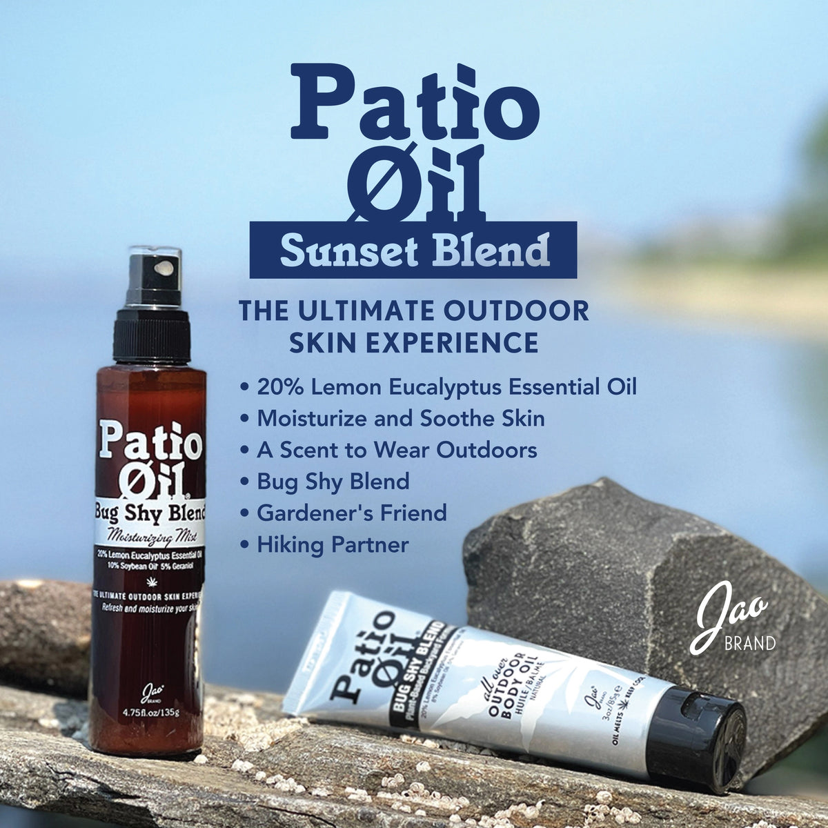 Jao Patio Oil Moisturizing Bug Spray