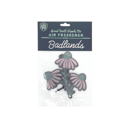 Good &amp; Well Supply Co Vehicle Air Fresheners Badlands National Park Air Freshener