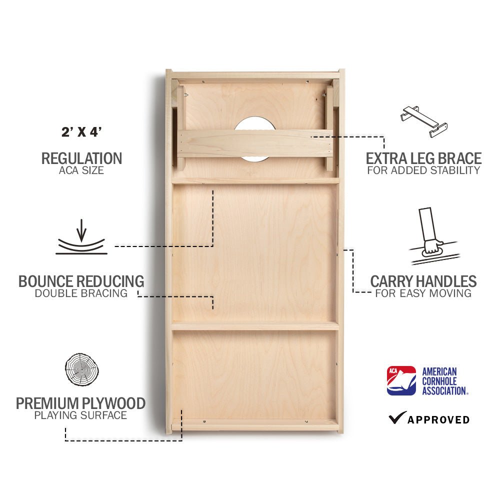 Bait And Tackle Star Cornhole Boards