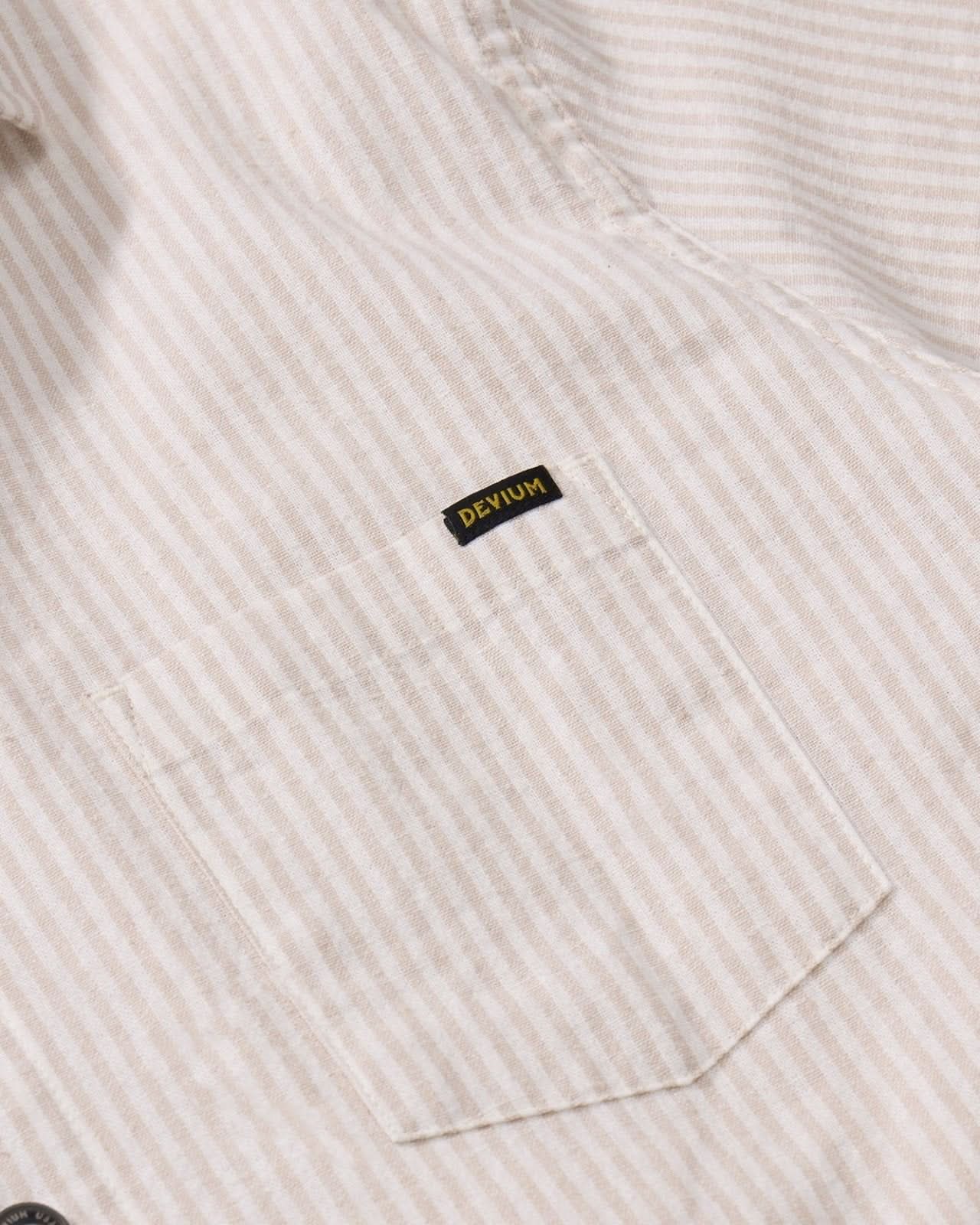 Devium Shirts Balboa Striped Short Sleeve Shirt