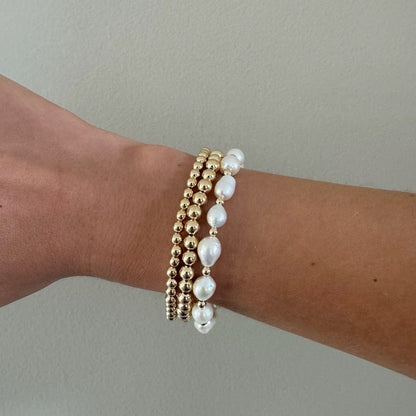 Baroque Juno Bracelet Triple Stack