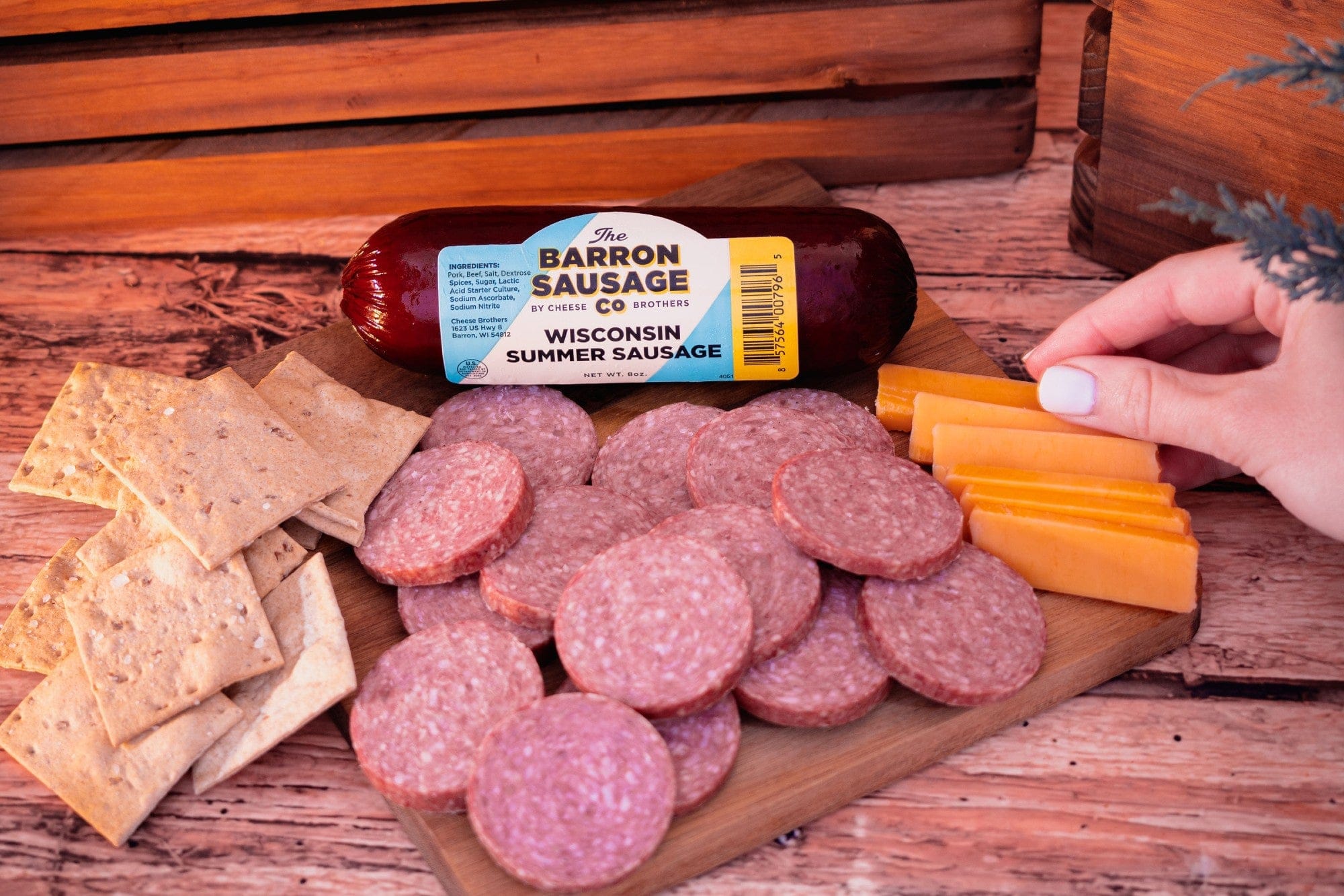 Cheese Brothers, Inc. Cured Meats Barron Sausage Co. Summer Sausage