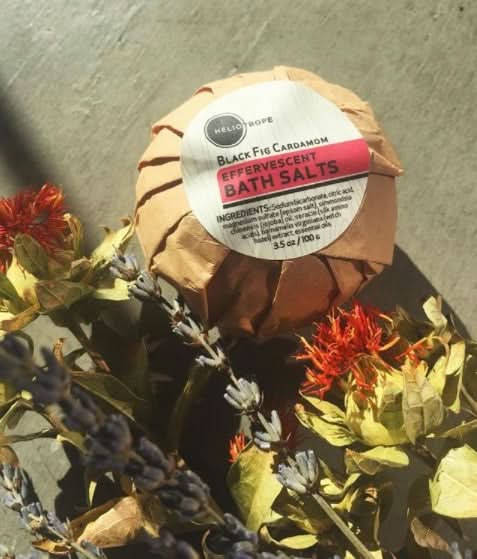 Heliotrope SF Bath Salt Effervescent Bath Fizzies w/Jojoba &amp; Silk Proteins - NEW SCENTS!