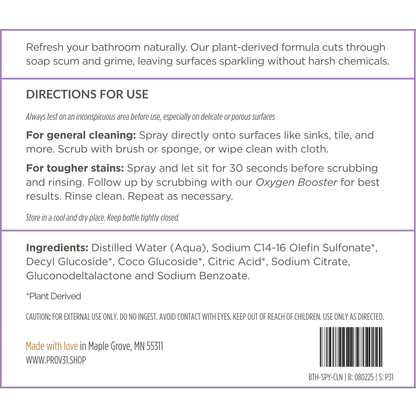 Bathroom Spray Cleaner - My American Goods