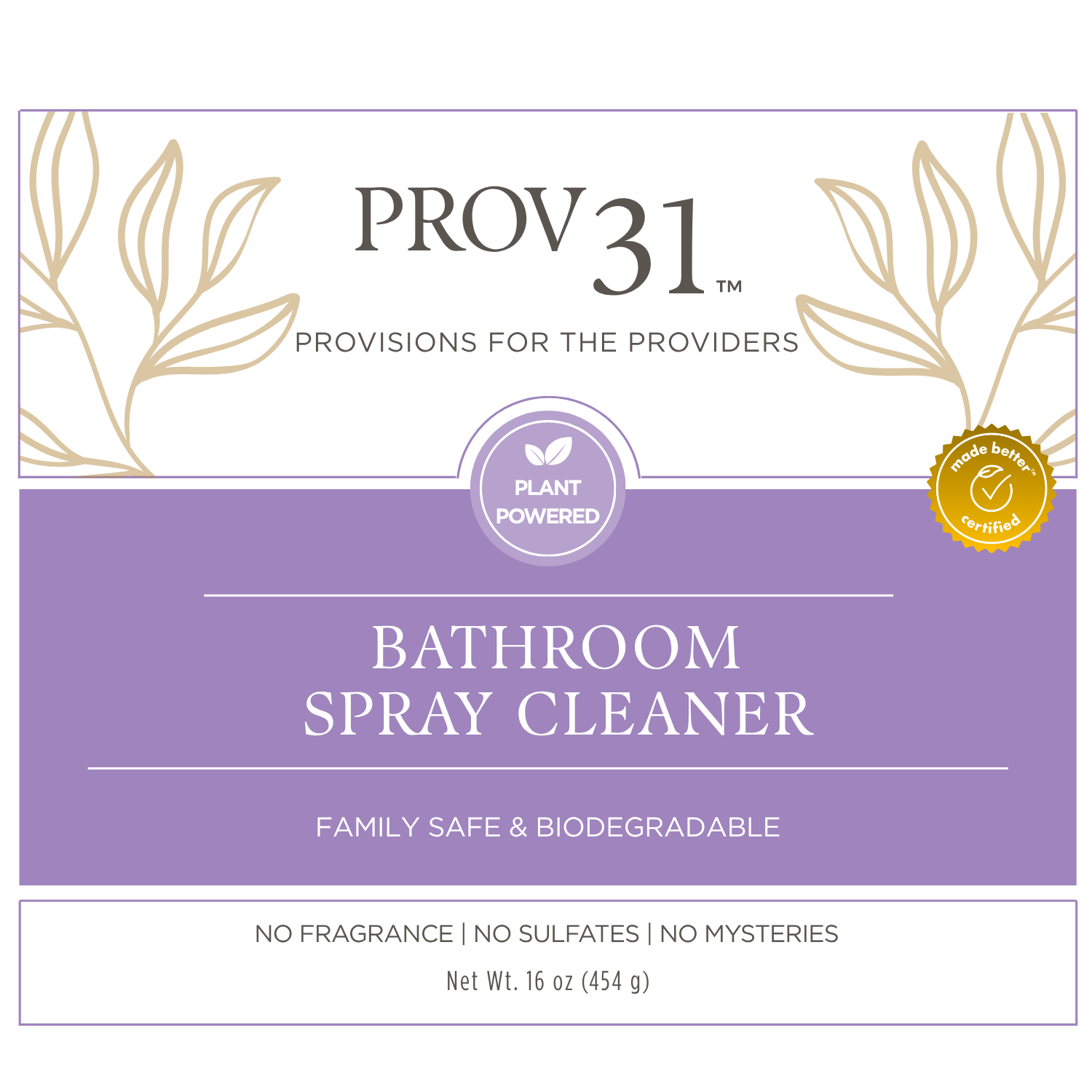 Bathroom Spray Cleaner - My American Goods