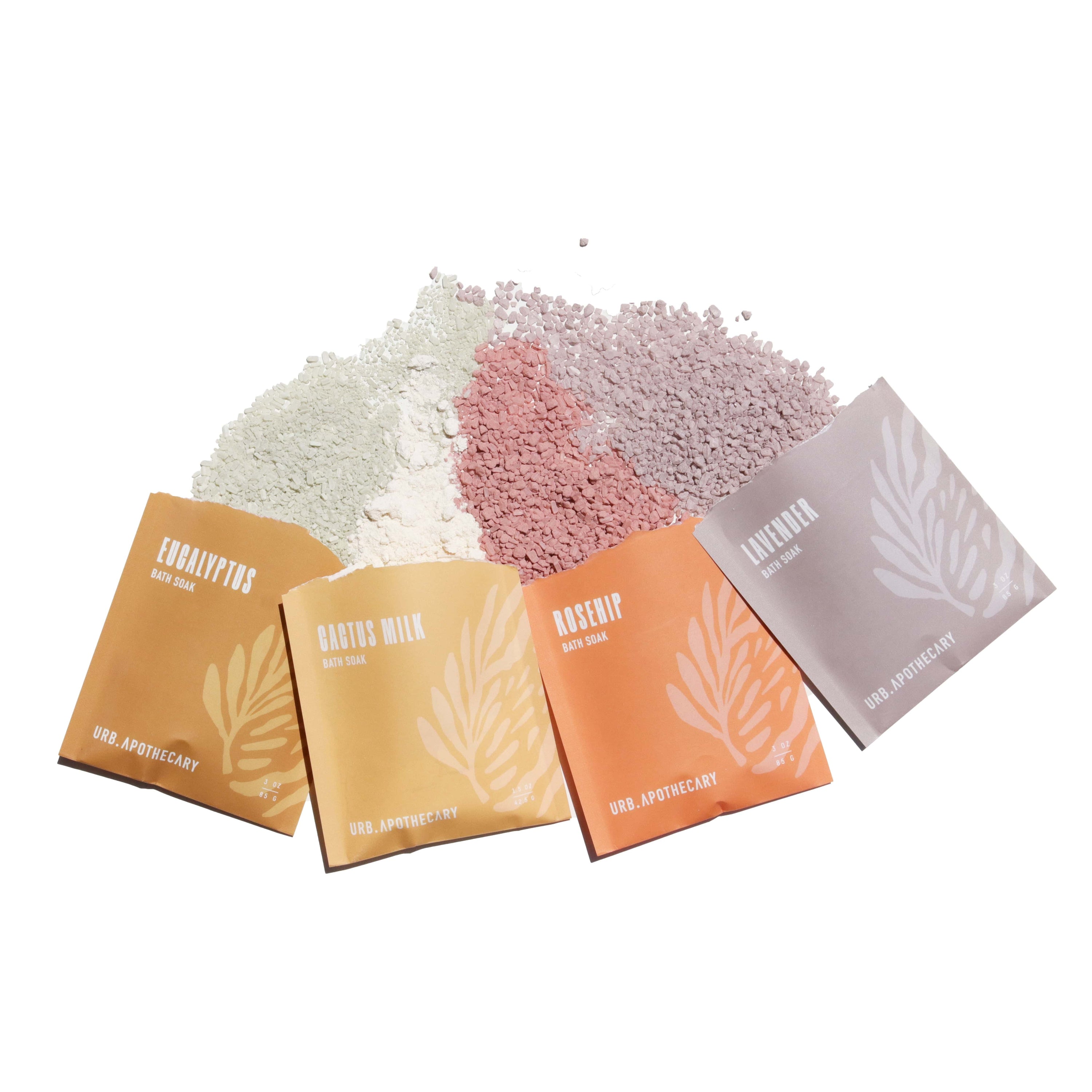 URB APOTHECARY bath additive Color Therapy Bath Soaks