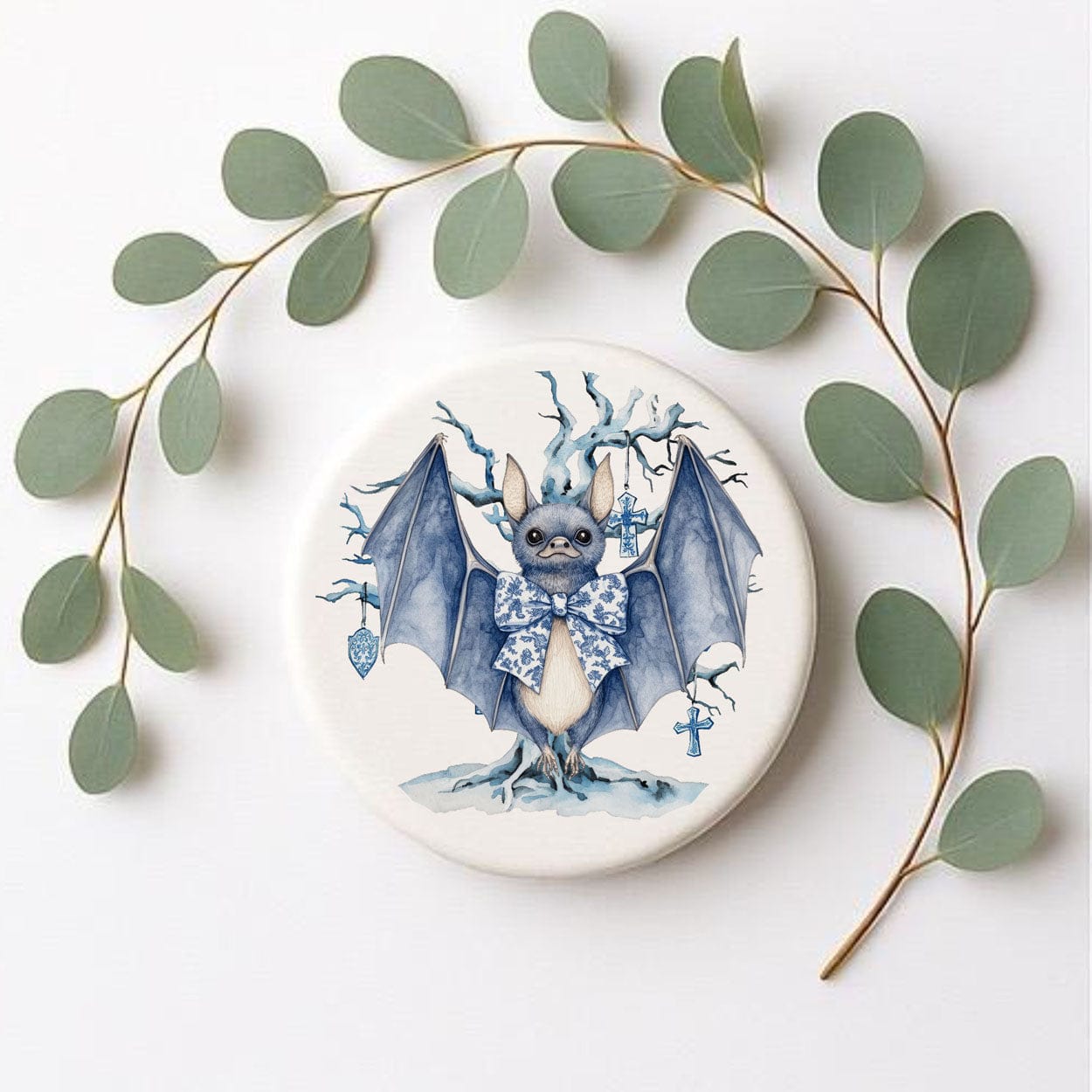 Gia Roma Coaster Chinoiserie Halloween Coasters