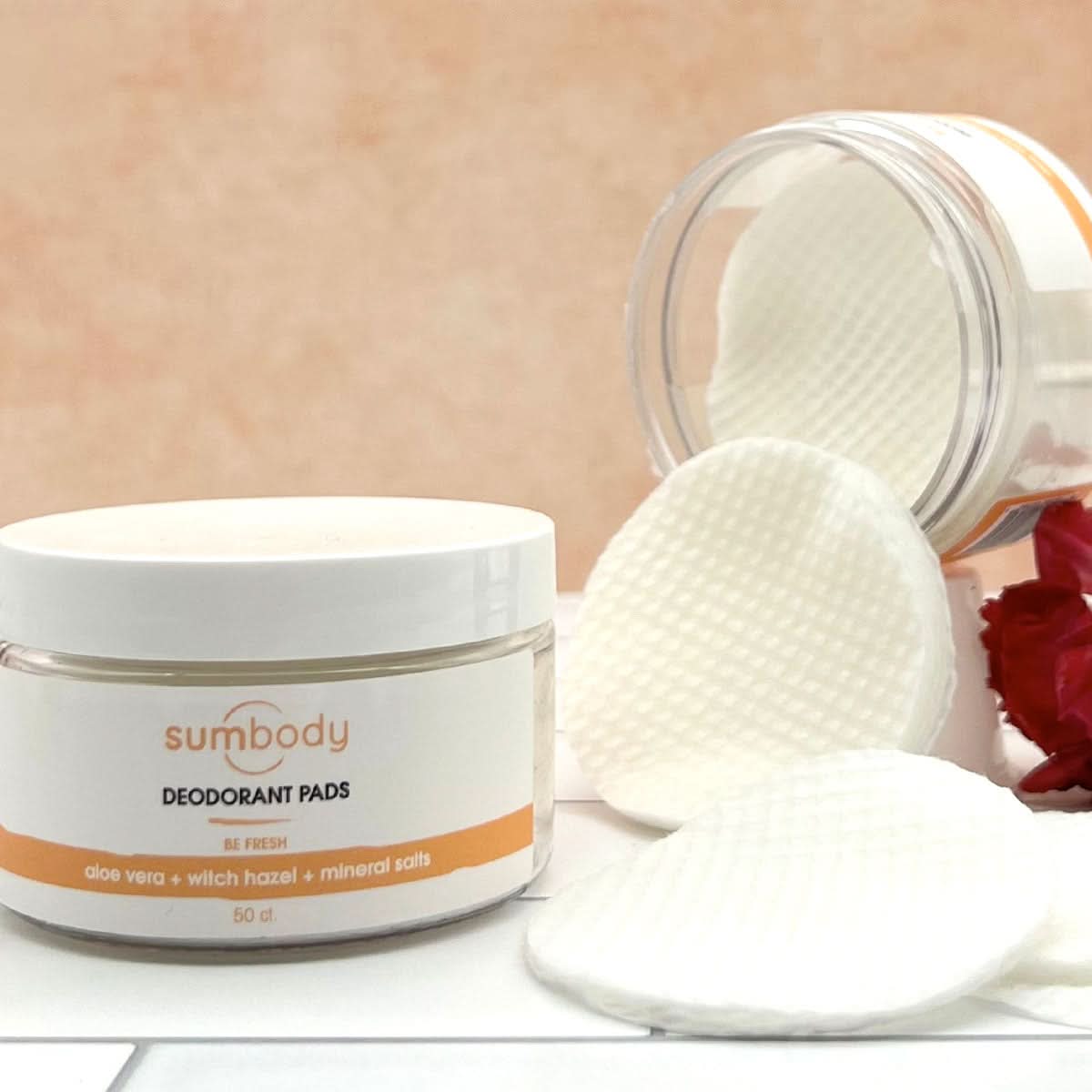 Sumbody Skincare Be Fresh Deodorant Pads
