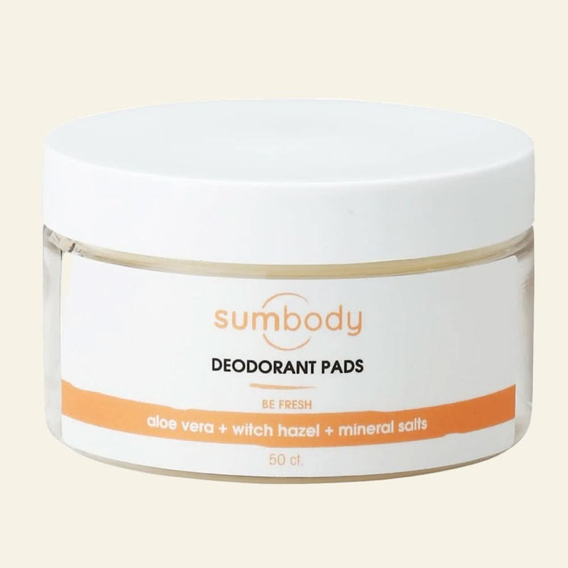 Sumbody Skincare Be Fresh Deodorant Pads