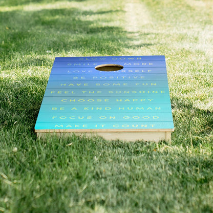 Be Your Best Star Cornhole Boards
