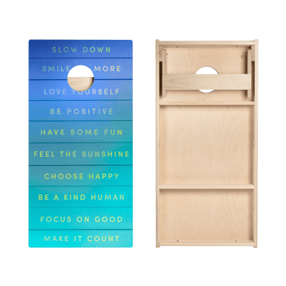 Be Your Best Star Cornhole Boards