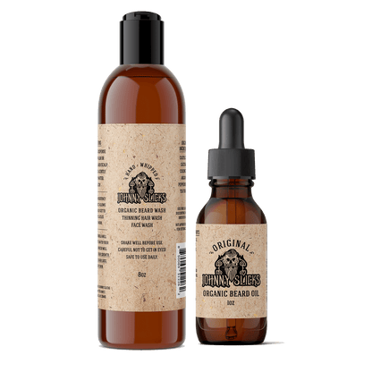 Johnny Slicks Beard Oil Beard Growth Kit