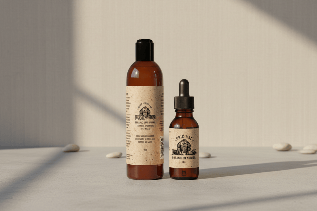 Johnny Slicks Beard Oil Beard Growth Kit