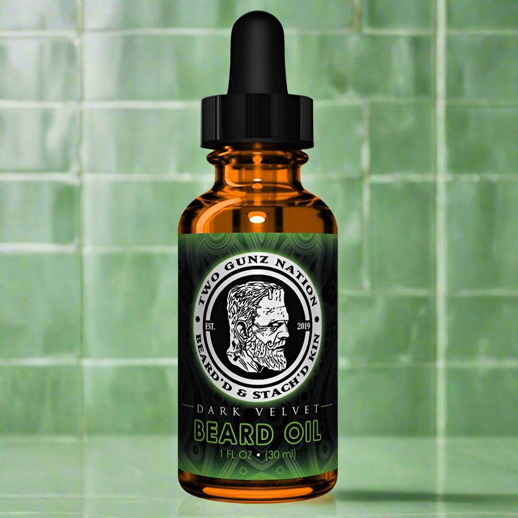 Two Gunz Nation Dark Velvet Beard Oil - My American Goods