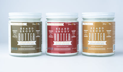 Natural Beard Butter for Men Tobacco Vanilla | All-Natural Beard &amp; Skin Care