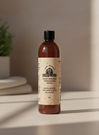 Organic Hand Whipped Beard Wash - My American Goods
