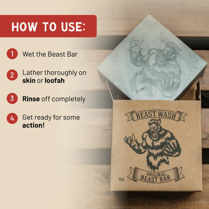 Johnny Slicks Skin Care Beast Bar