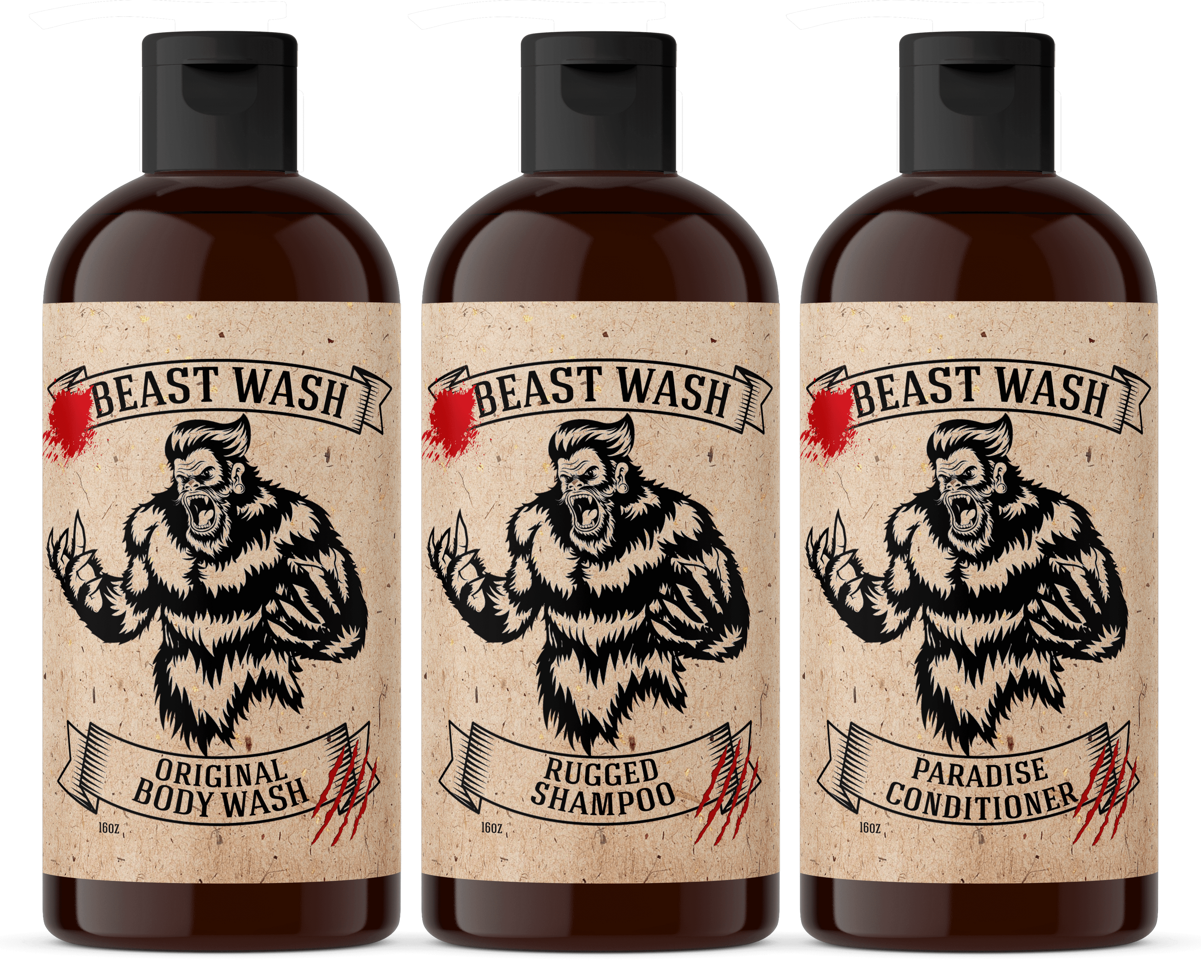 Beast Wash Shower Set - My American Goods