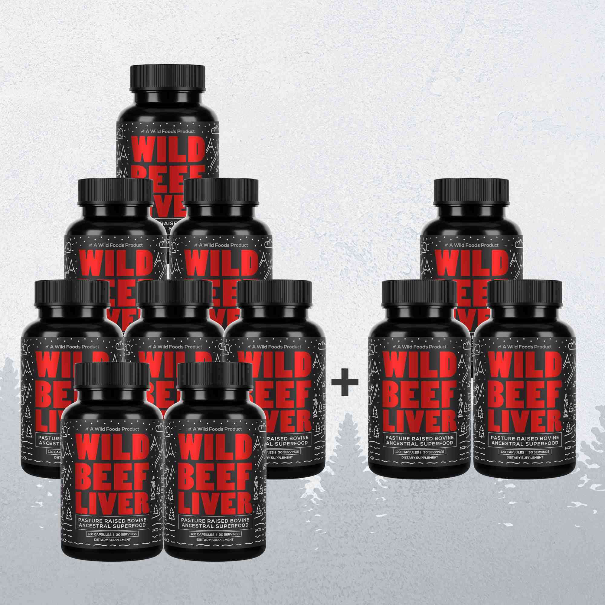 Grass-Fed Beef Liver Capsules, 30 servings – Vitality &amp; Immune Boost from Ancestral Nutrition - My American Goods