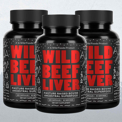Grass-Fed Beef Liver Capsules, 30 servings – Vitality &amp; Immune Boost from Ancestral Nutrition - My American Goods